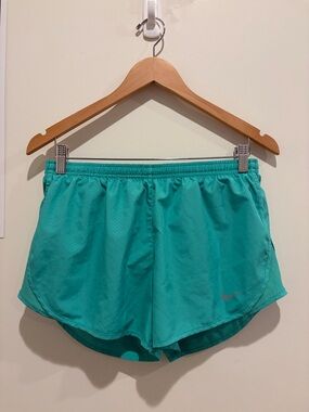 Nike Women's Teal Athletic Running Shorts